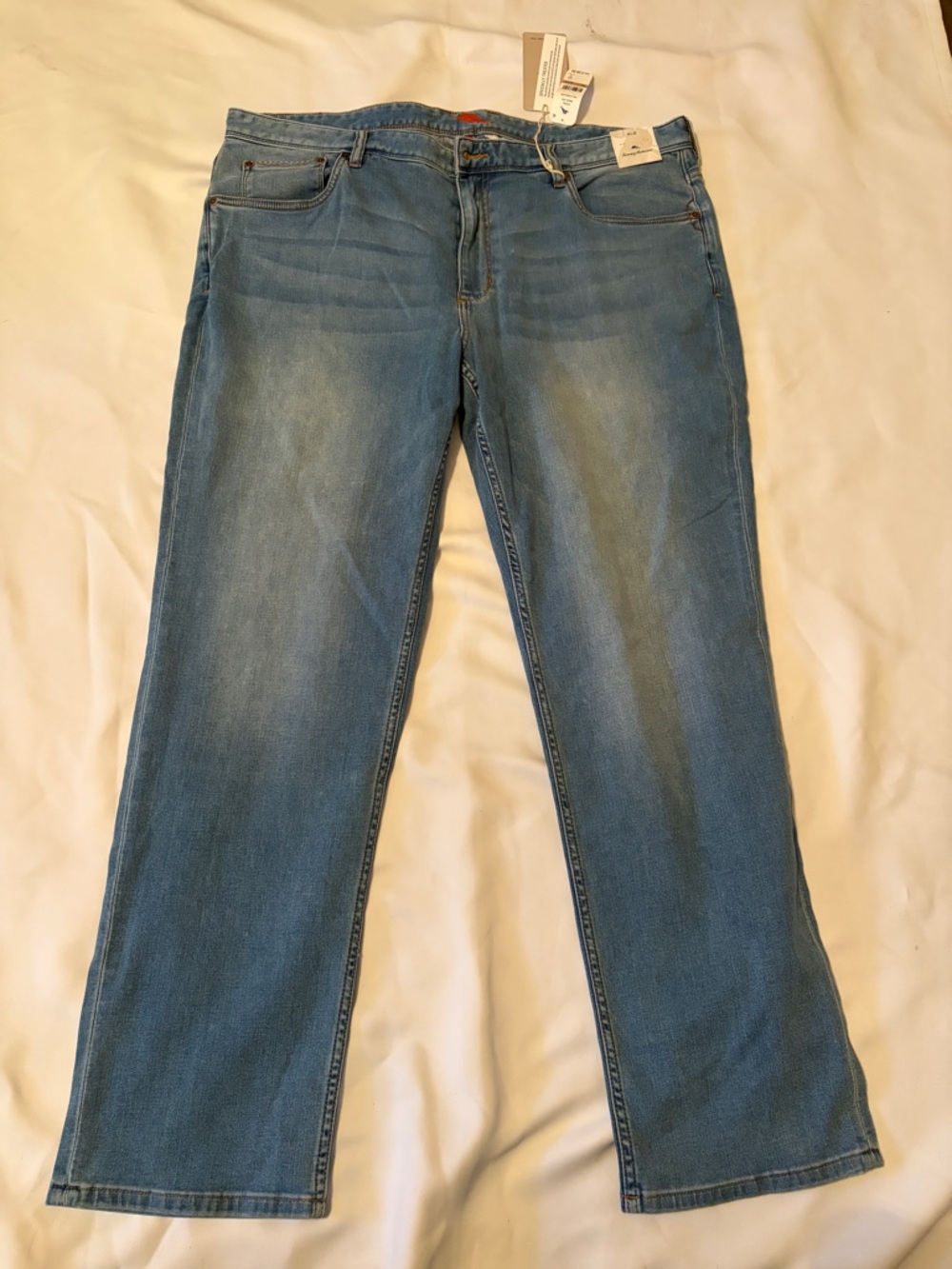 Tommy Bahama Light Blue Treated Denim Jeans